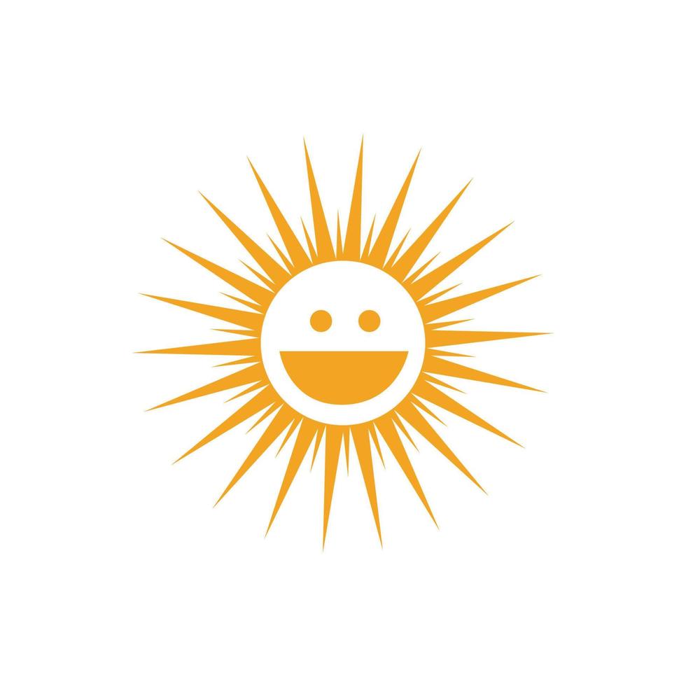 Sun Vector illustration Icon Logo Template design