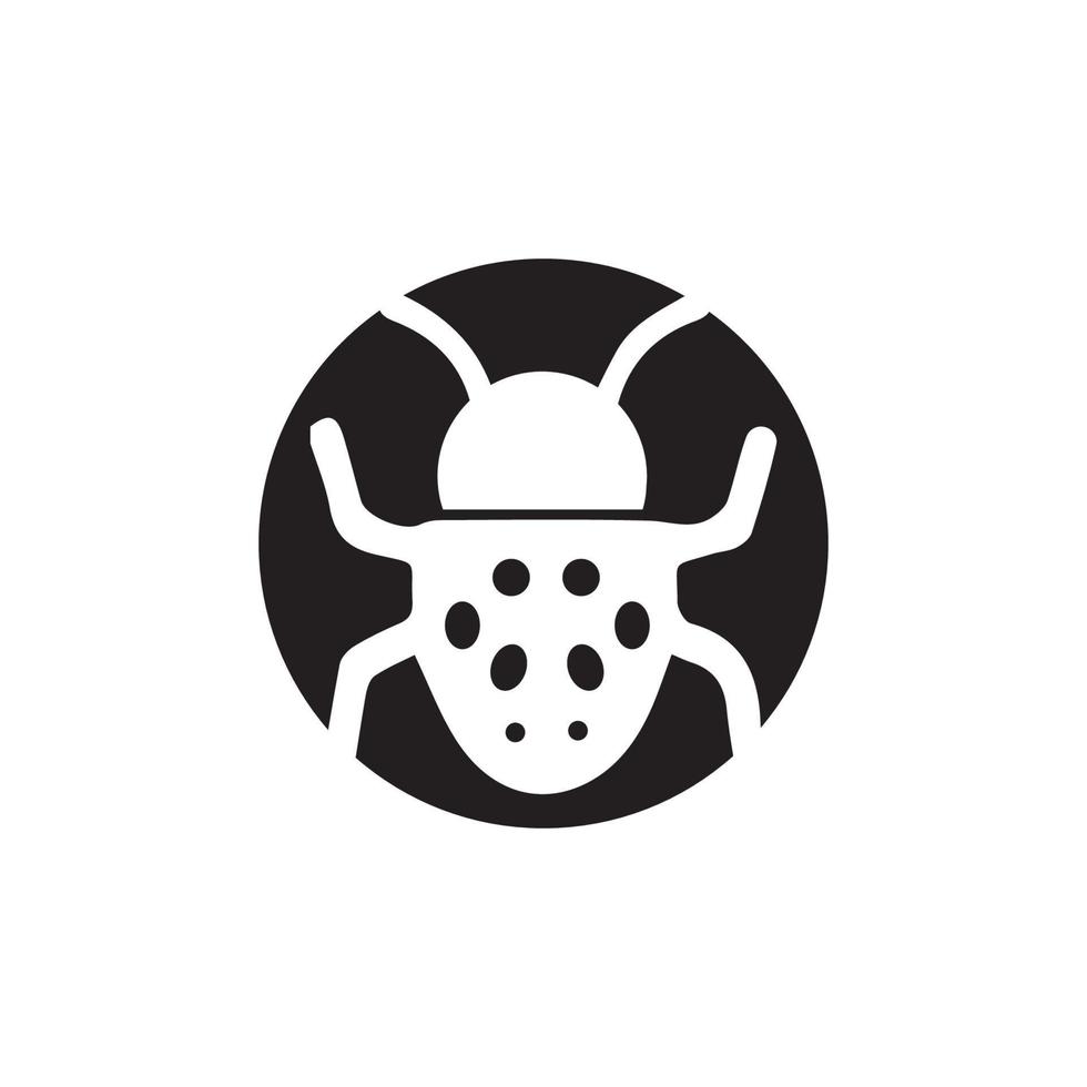 bug vector illustration icon design template