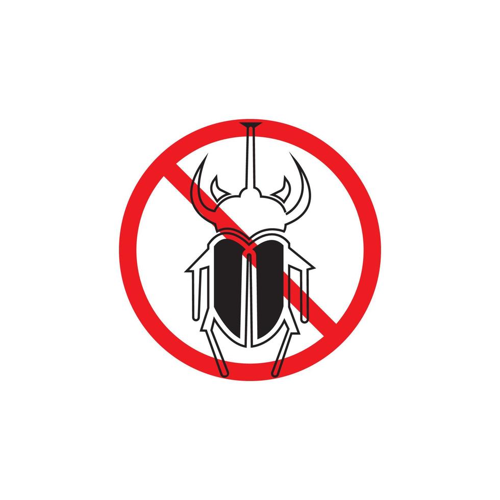 bug vector illustration icon design template