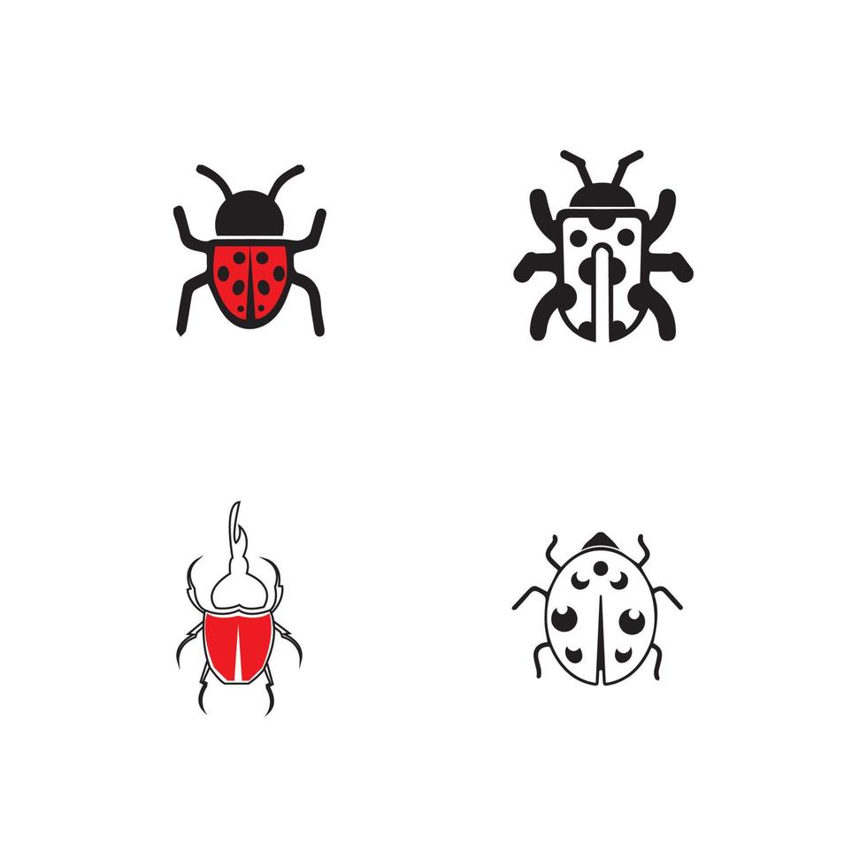 bug vector illustration icon design template