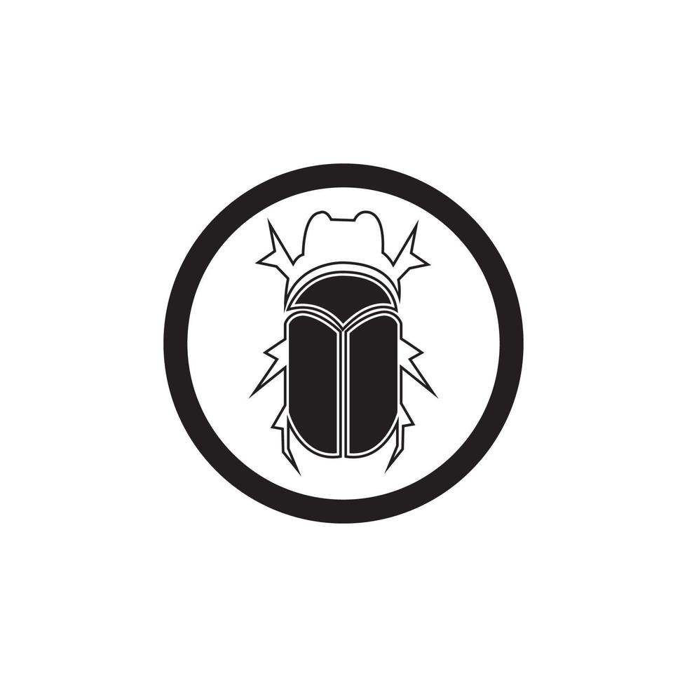 bug vector illustration icon design template