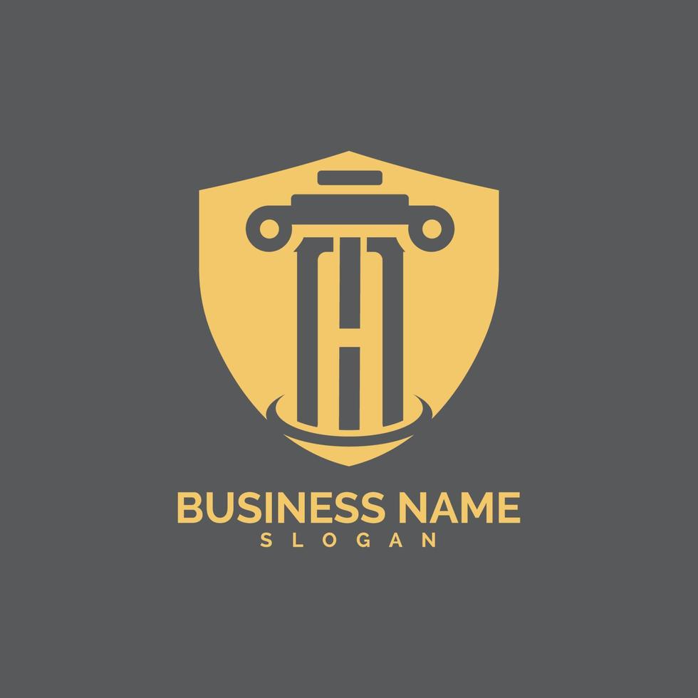 pillar Logo vector Template illustration design