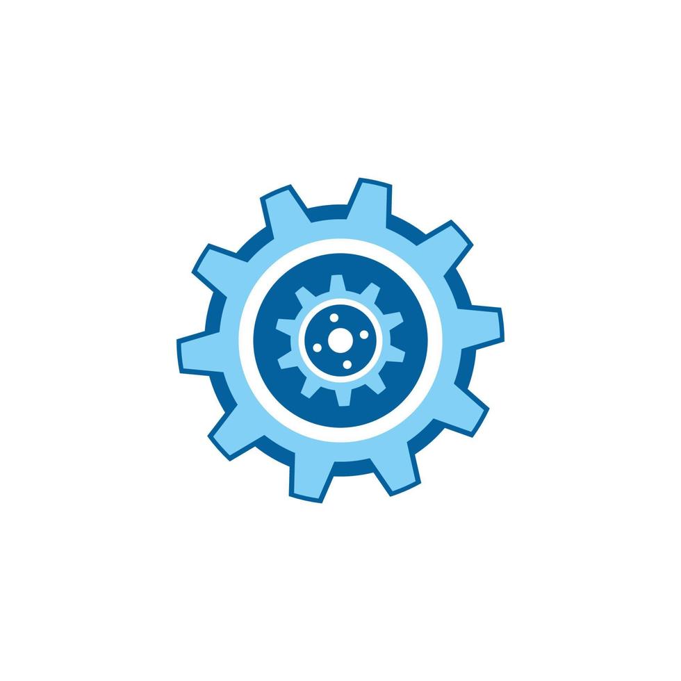 Gear Logo Template vector icon illustration design