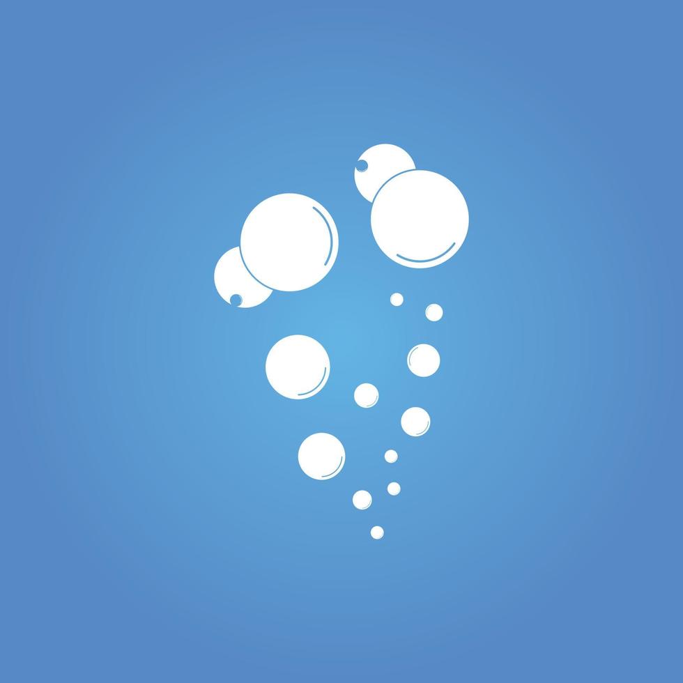 Bubble  icon vector