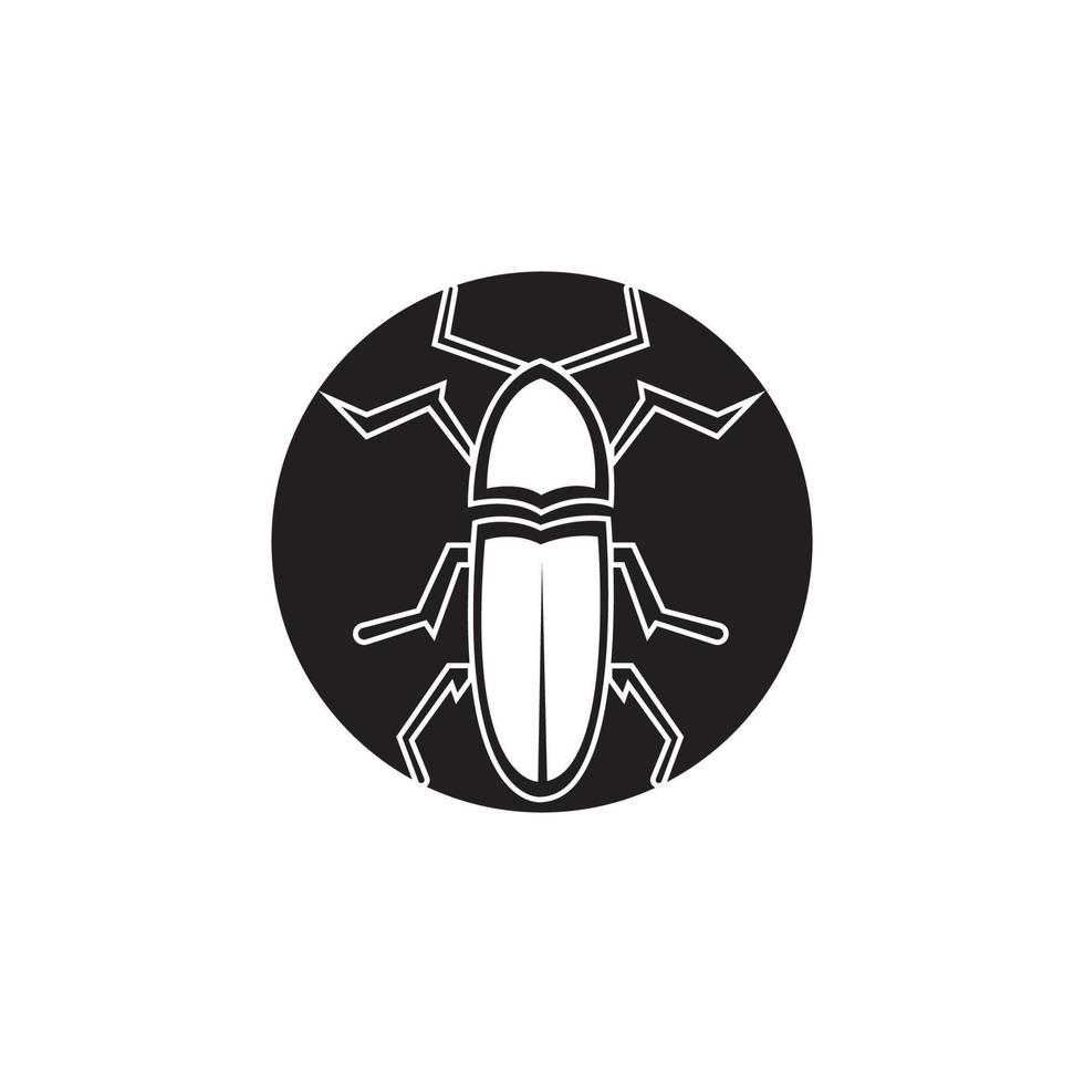 bug vector illustration icon design template