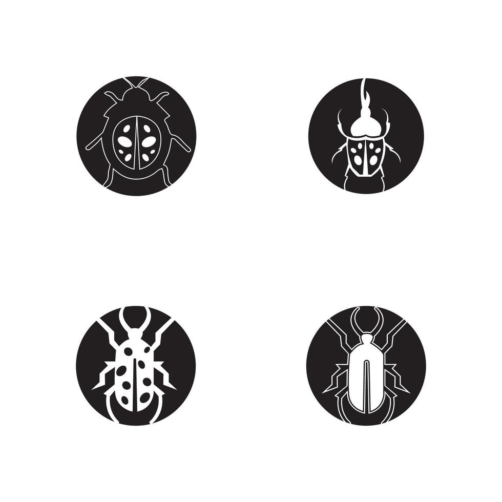 bug vector illustration icon design template