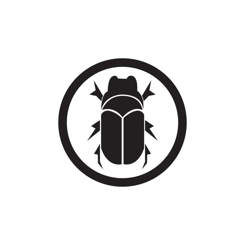 bug vector illustration icon design template