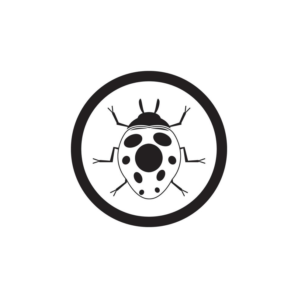 bug vector illustration icon design template