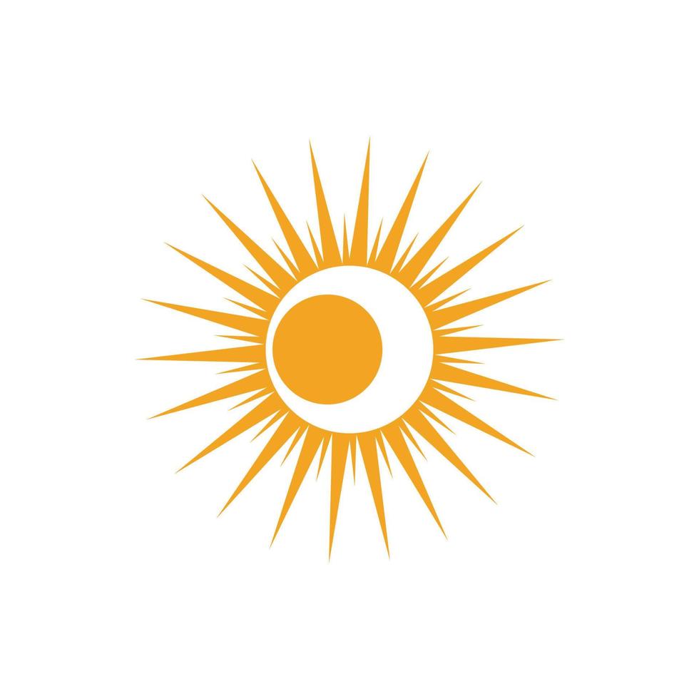 Sun Vector illustration Icon Logo Template design