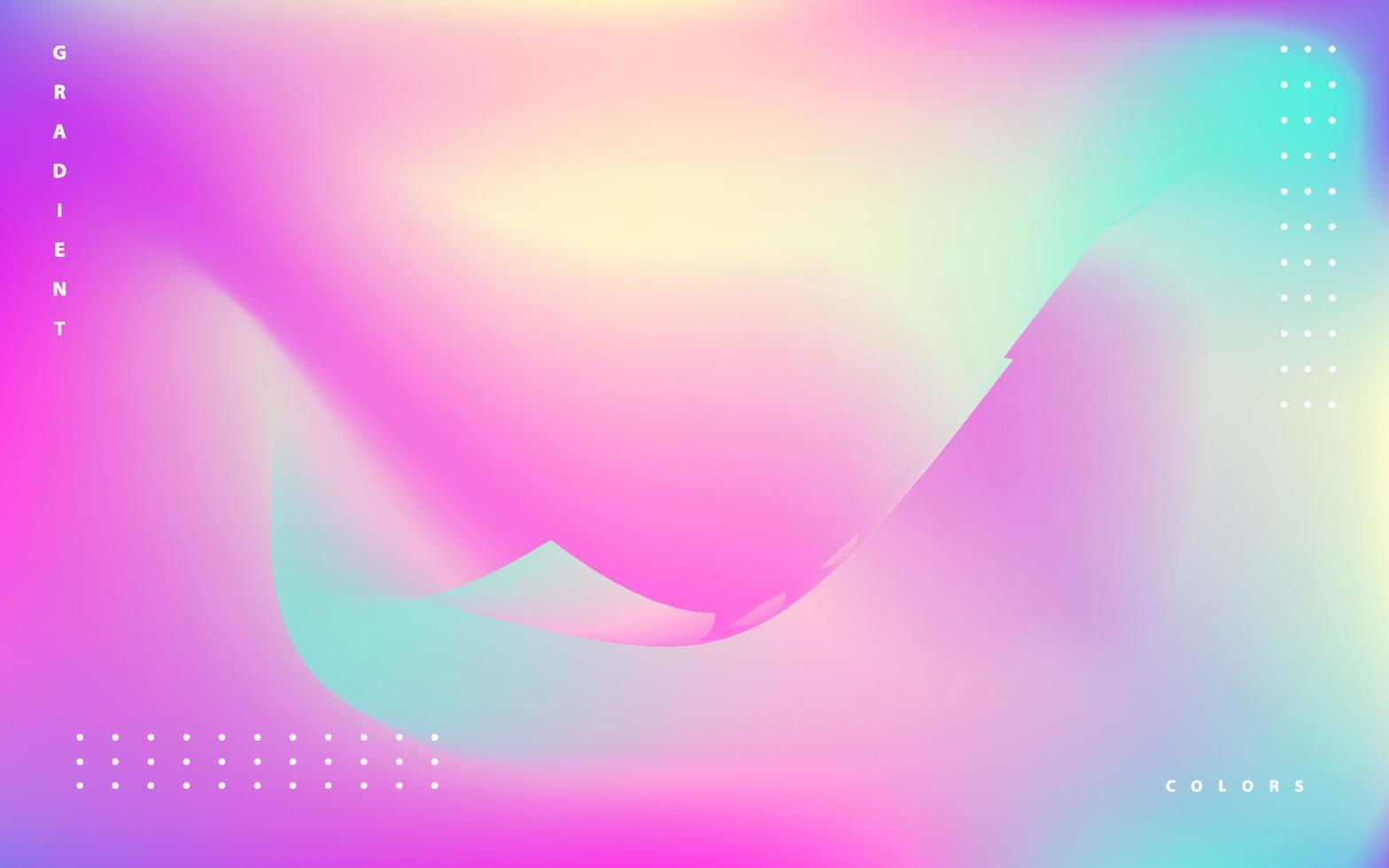 Abstrat gradient multicolor vector