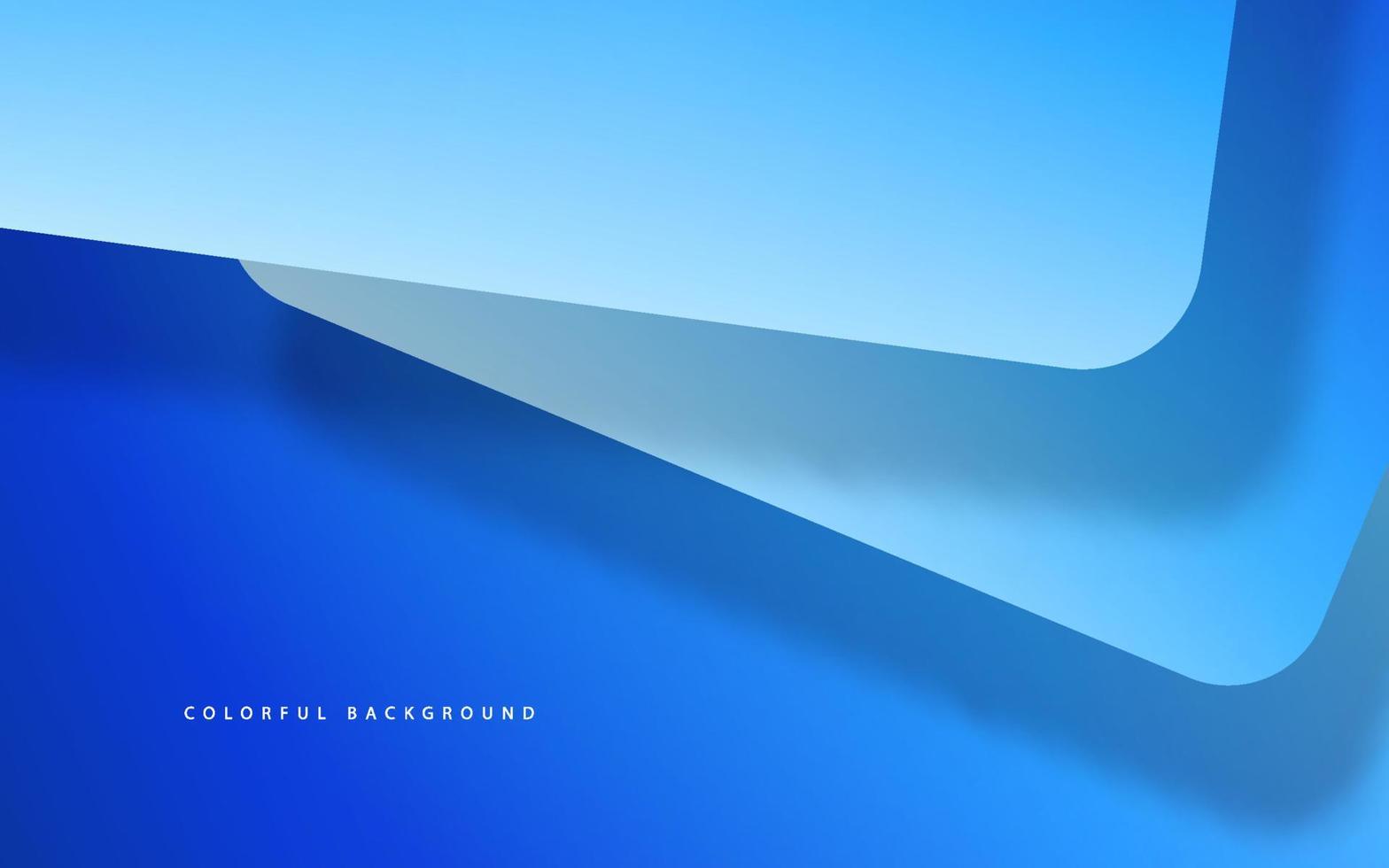 Abstract blue background vector