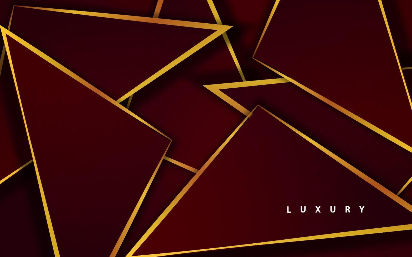 Abstract red luxury background vector