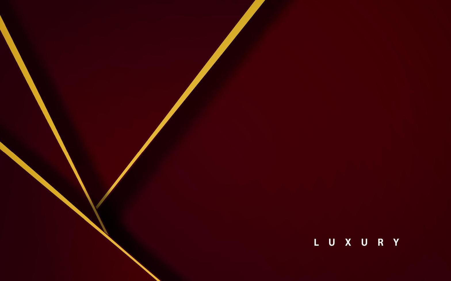 Abstract red luxury background vector