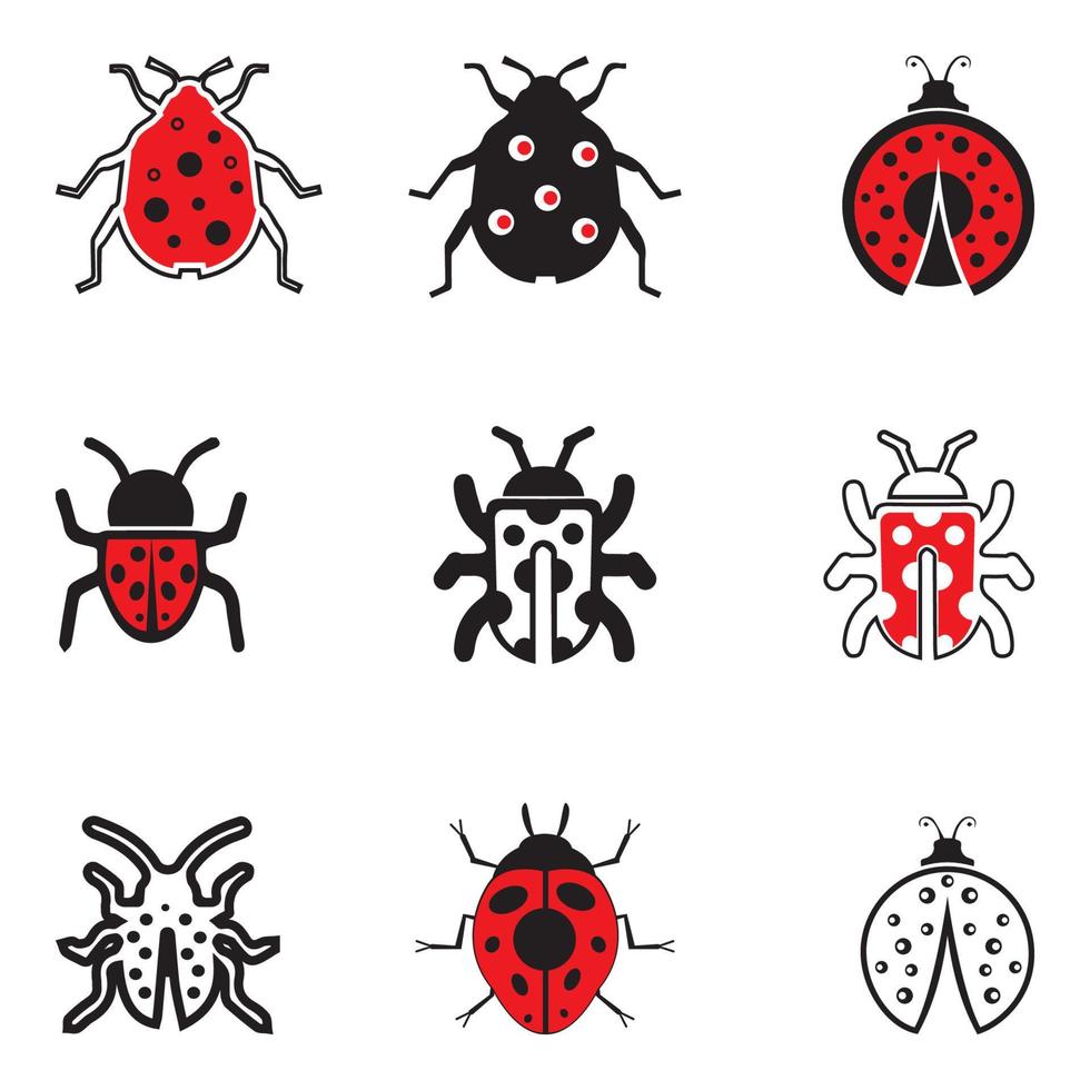 bug vector illustration icon design template