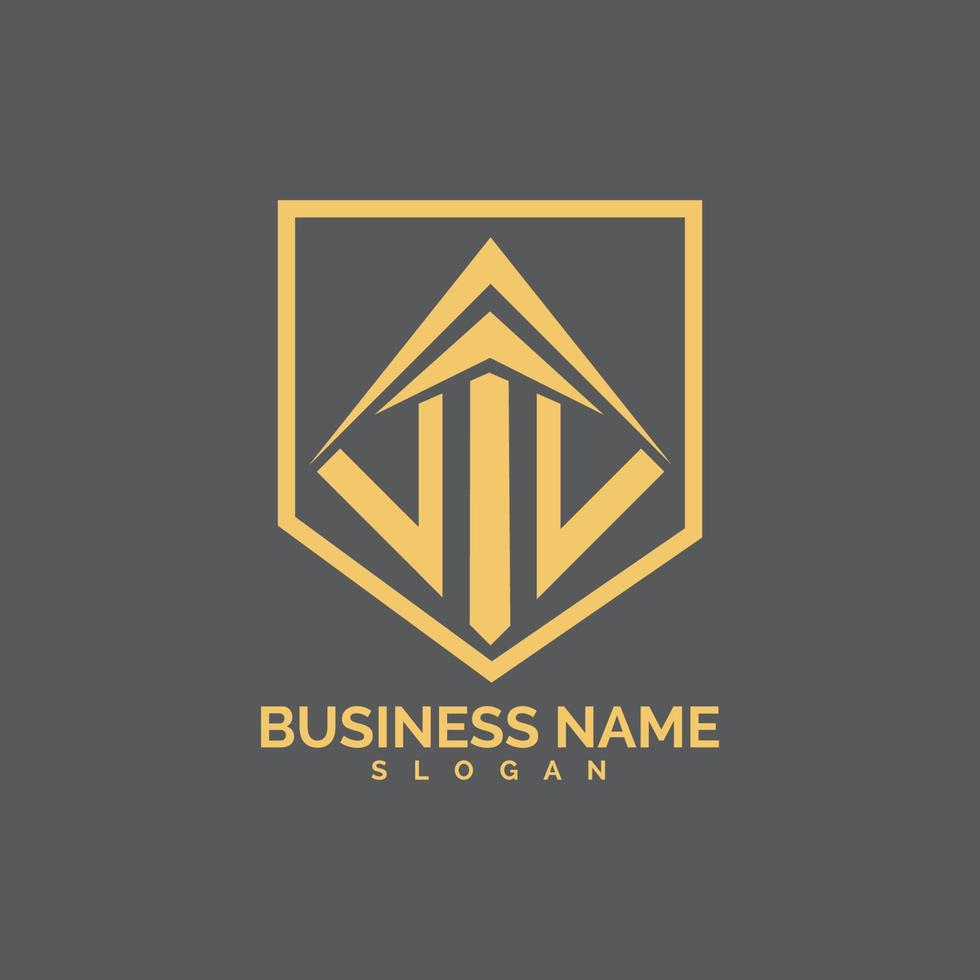 pillar Logo vector Template illustration design