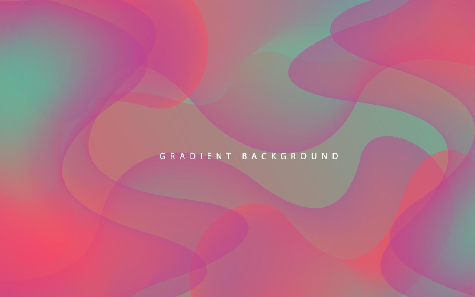 Abstract gradient fluid background vector