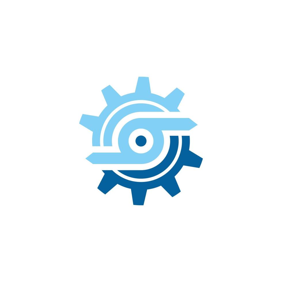 Gear Logo Template vector icon illustration design