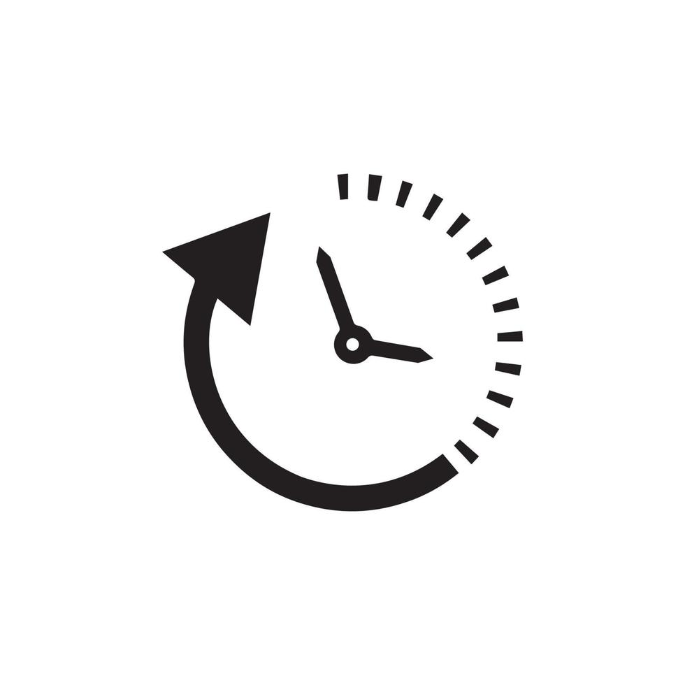 Time vector icon , 24 Hour icon vector illustration design template