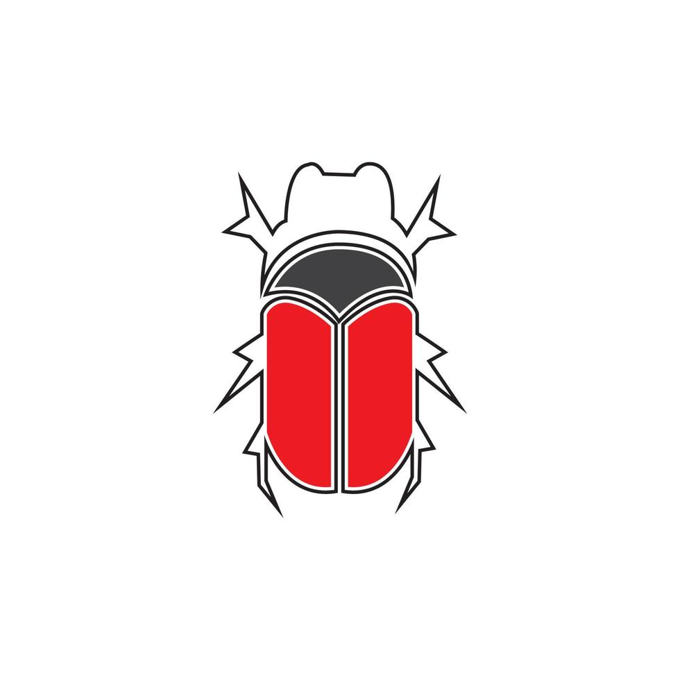 bug vector illustration icon design template