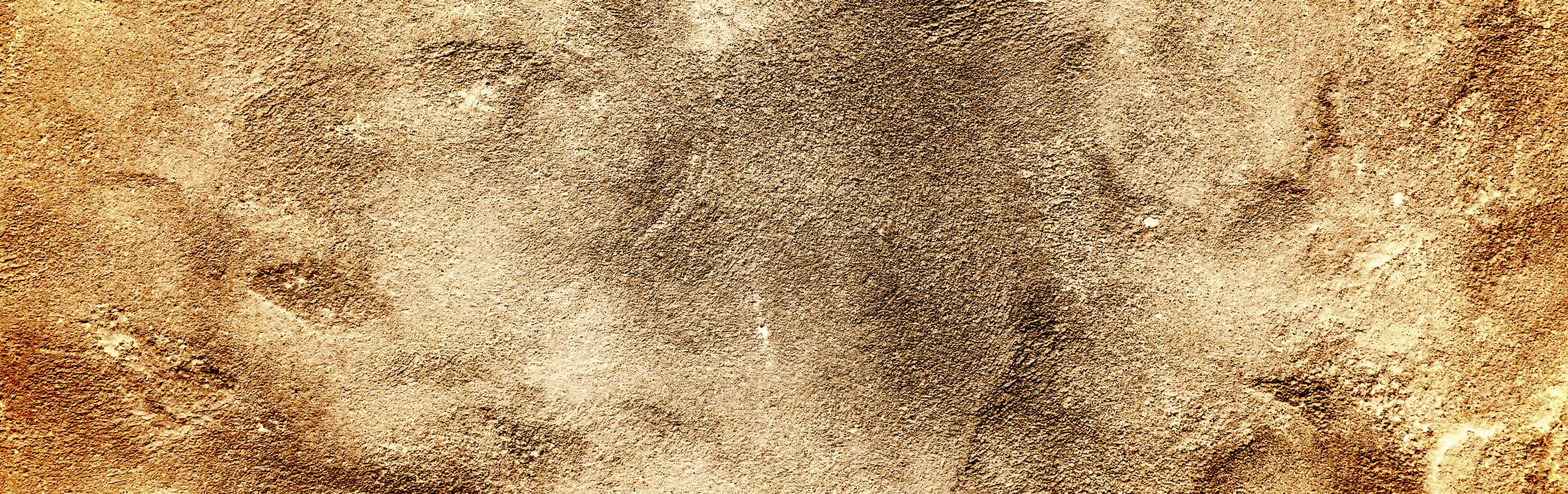 Old rusty wall, grungy background or texture. rusty texture, background, pattern, design, long banner. distressed surface background texture photo