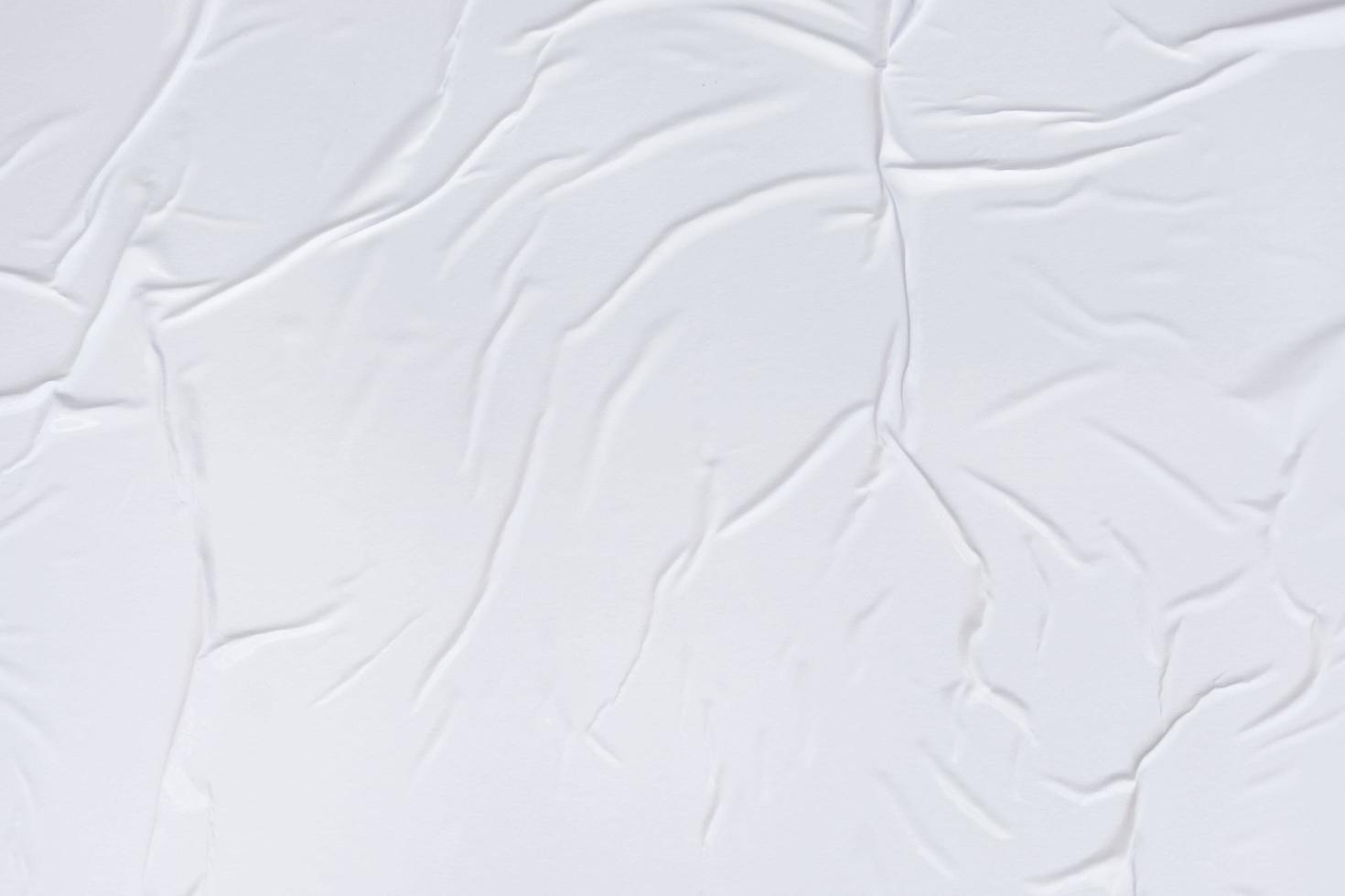 Blank paper crumpled texture and creased paper poster background. Wet crumpled paper texture backgrounds for various purposes. Realistic posters Paper crumpled texture background. photo