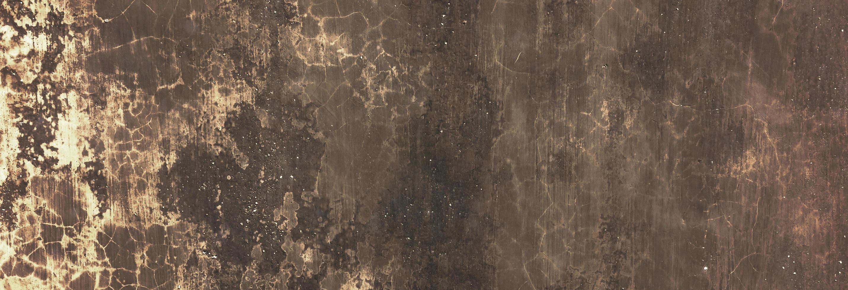 Old rusty wall, grungy background or texture. rusty texture, background, pattern, design, long banner. distressed surface background texture photo