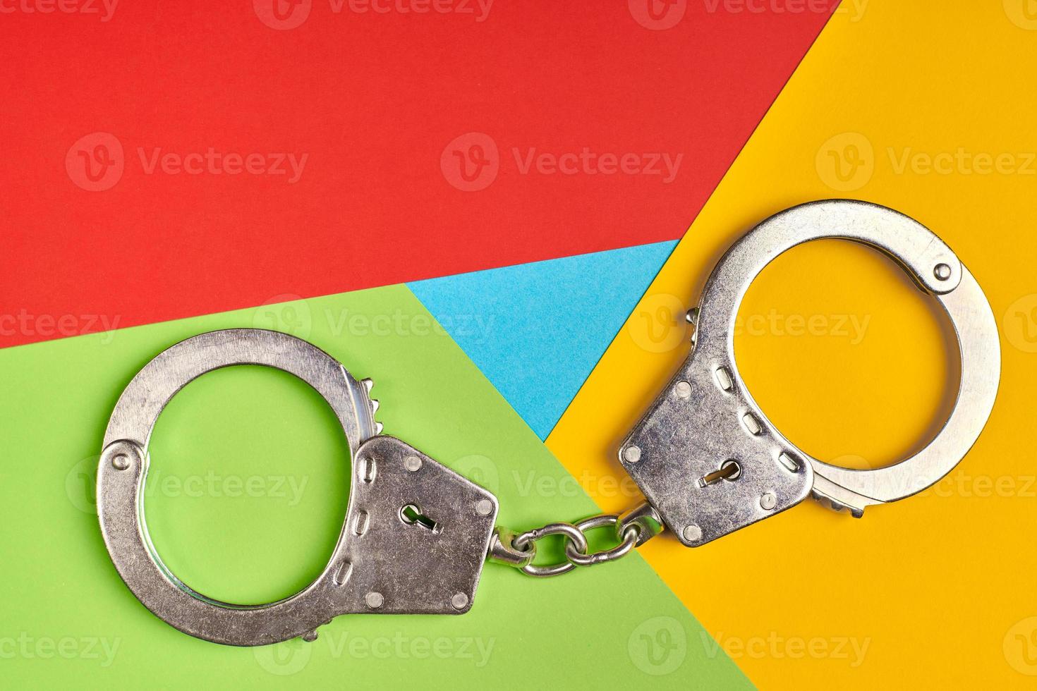 Popular browser logo from paper. Cyber criminal caught concept photo