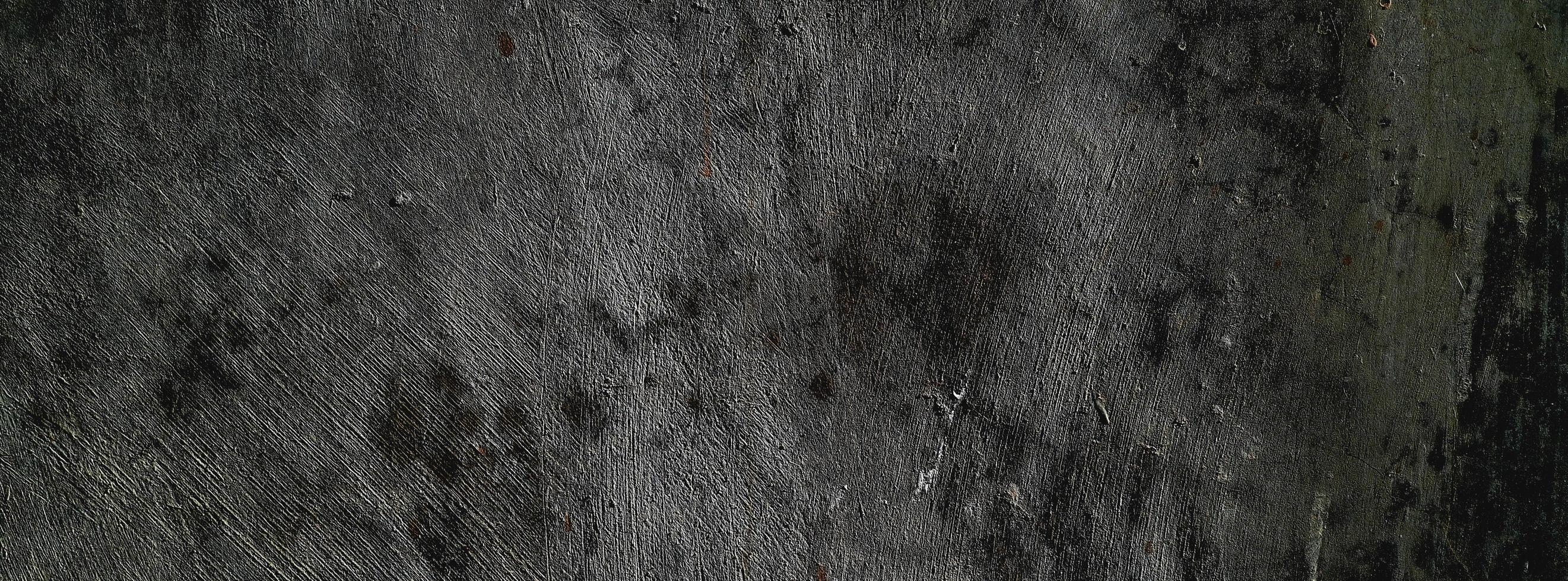 Black wall background.concrete wall plastered dark scratch background.grunge texture. photo