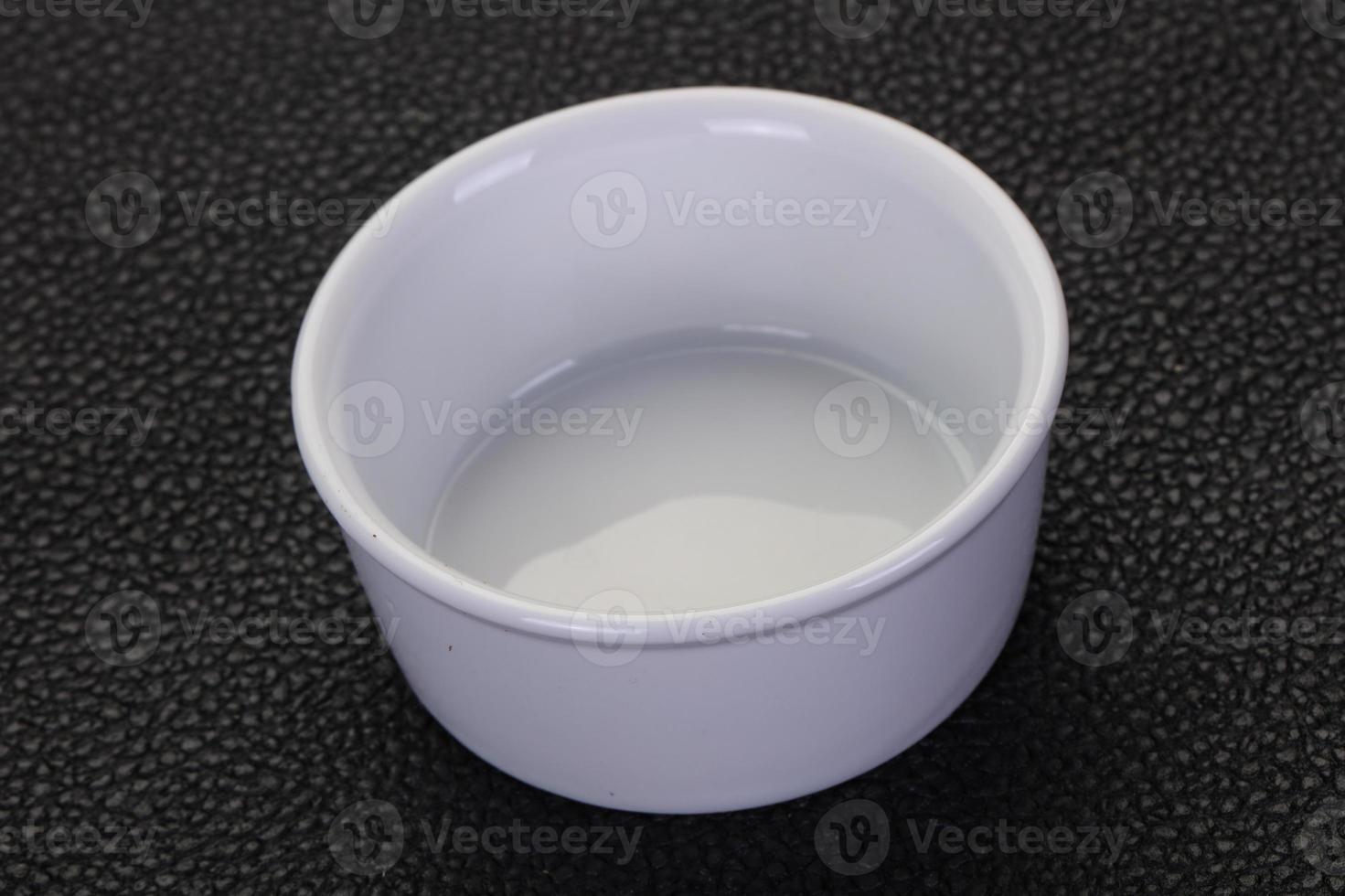 White porcelain bowl photo