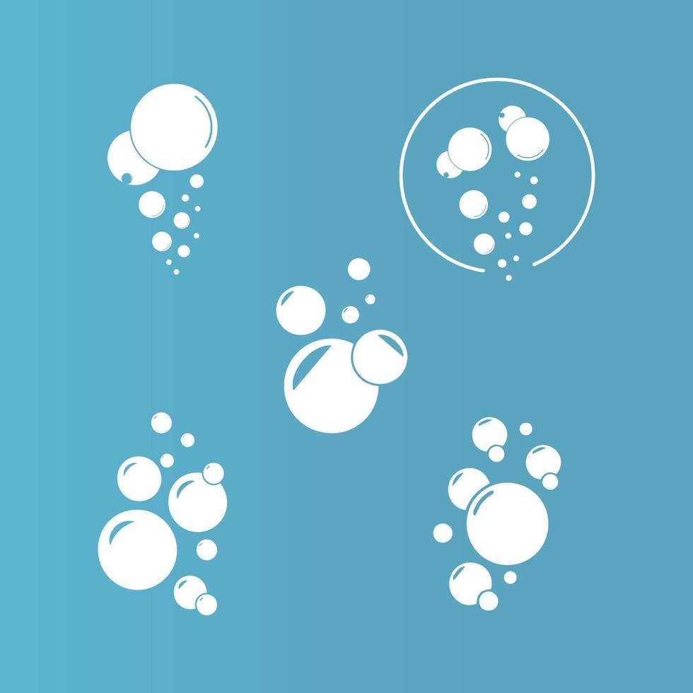 Bubble  icon vector