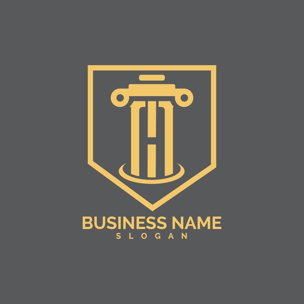 pillar Logo vector Template illustration design
