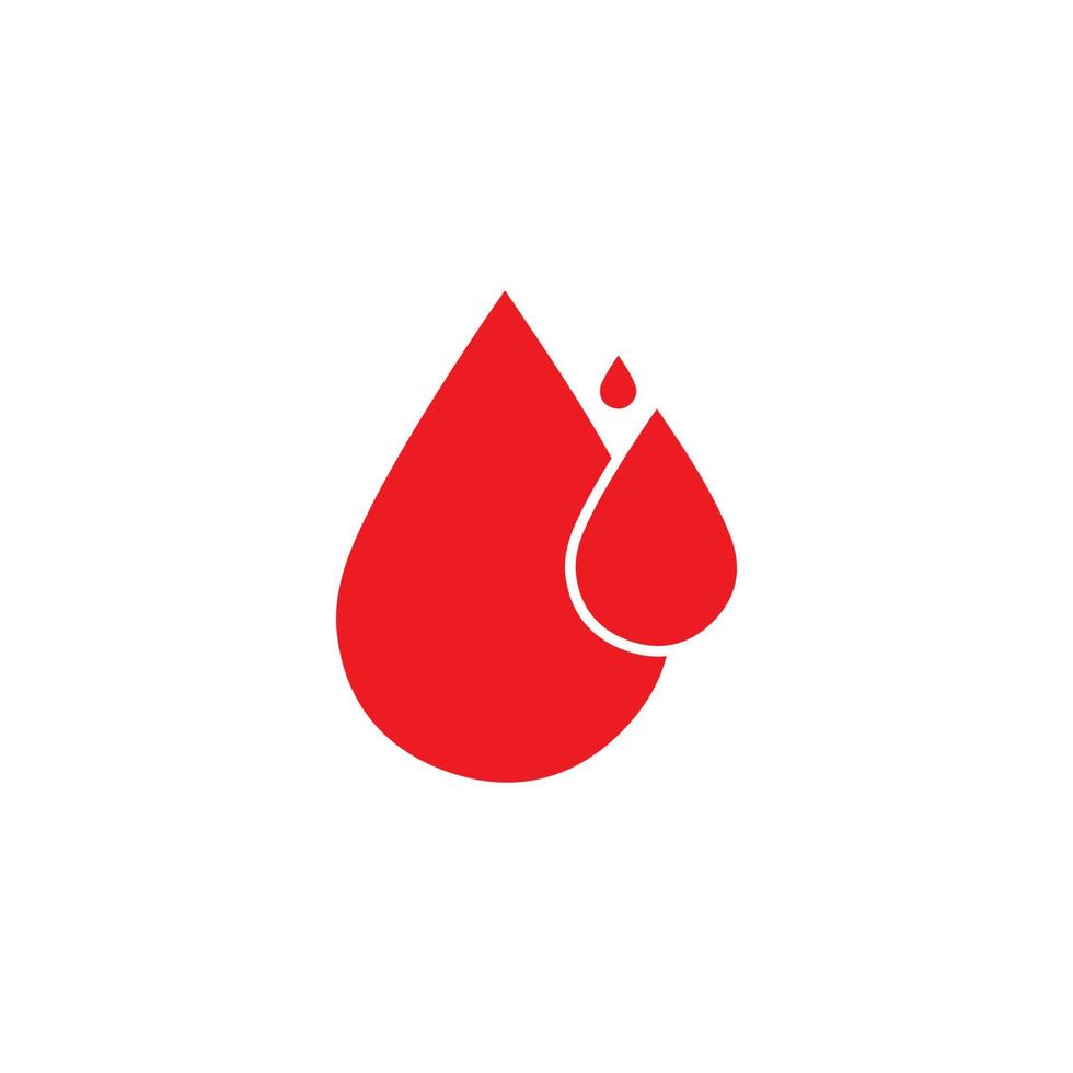 Human Blood logo template vector icon illustration design