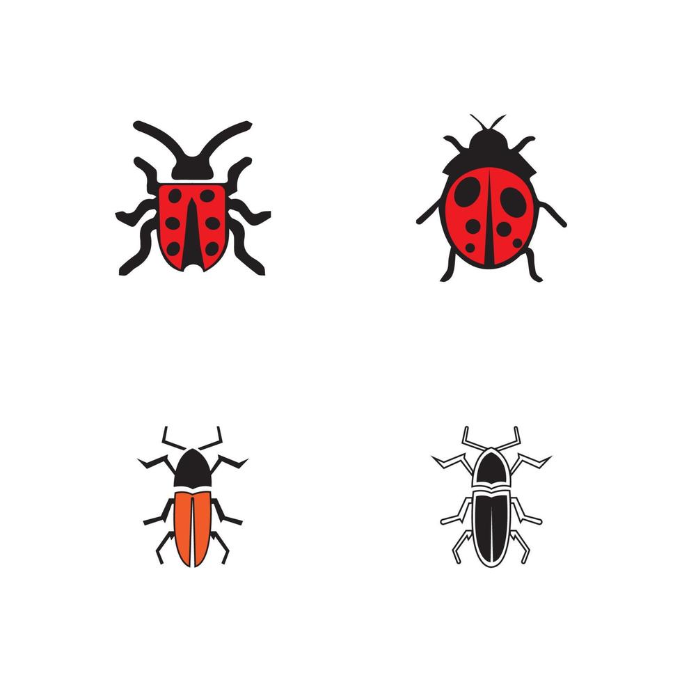 bug vector illustration icon design template