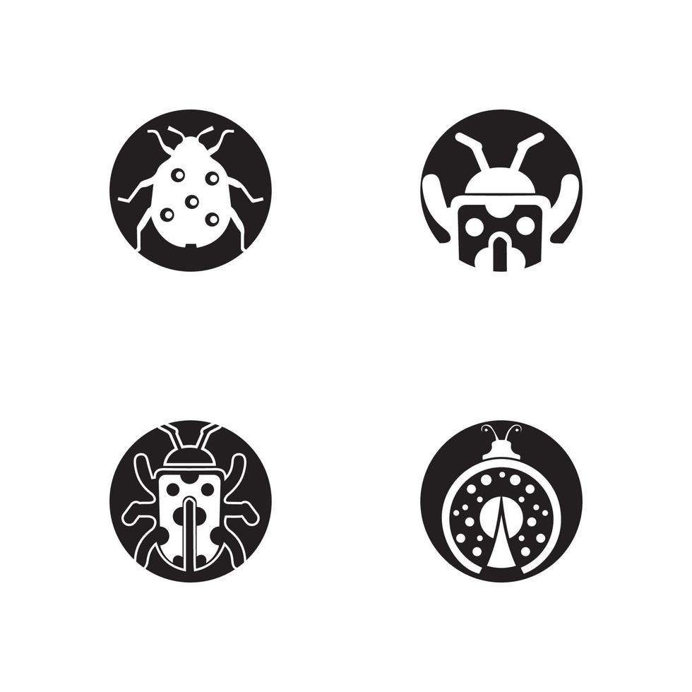 bug vector illustration icon design template