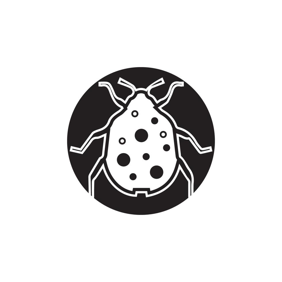 bug vector illustration icon design template