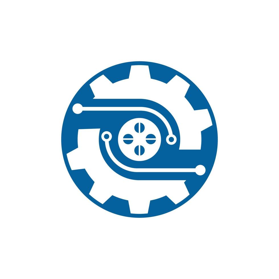 Gear Logo Template vector icon illustration design