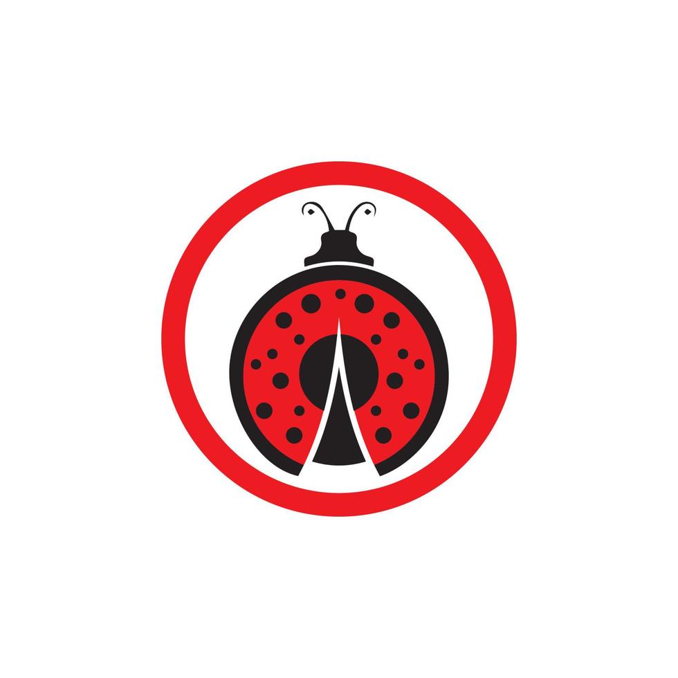 bug vector illustration icon design template