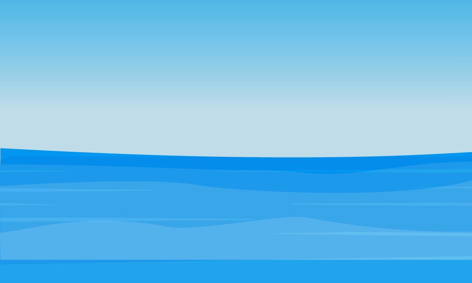 sea ocean view design vector background.