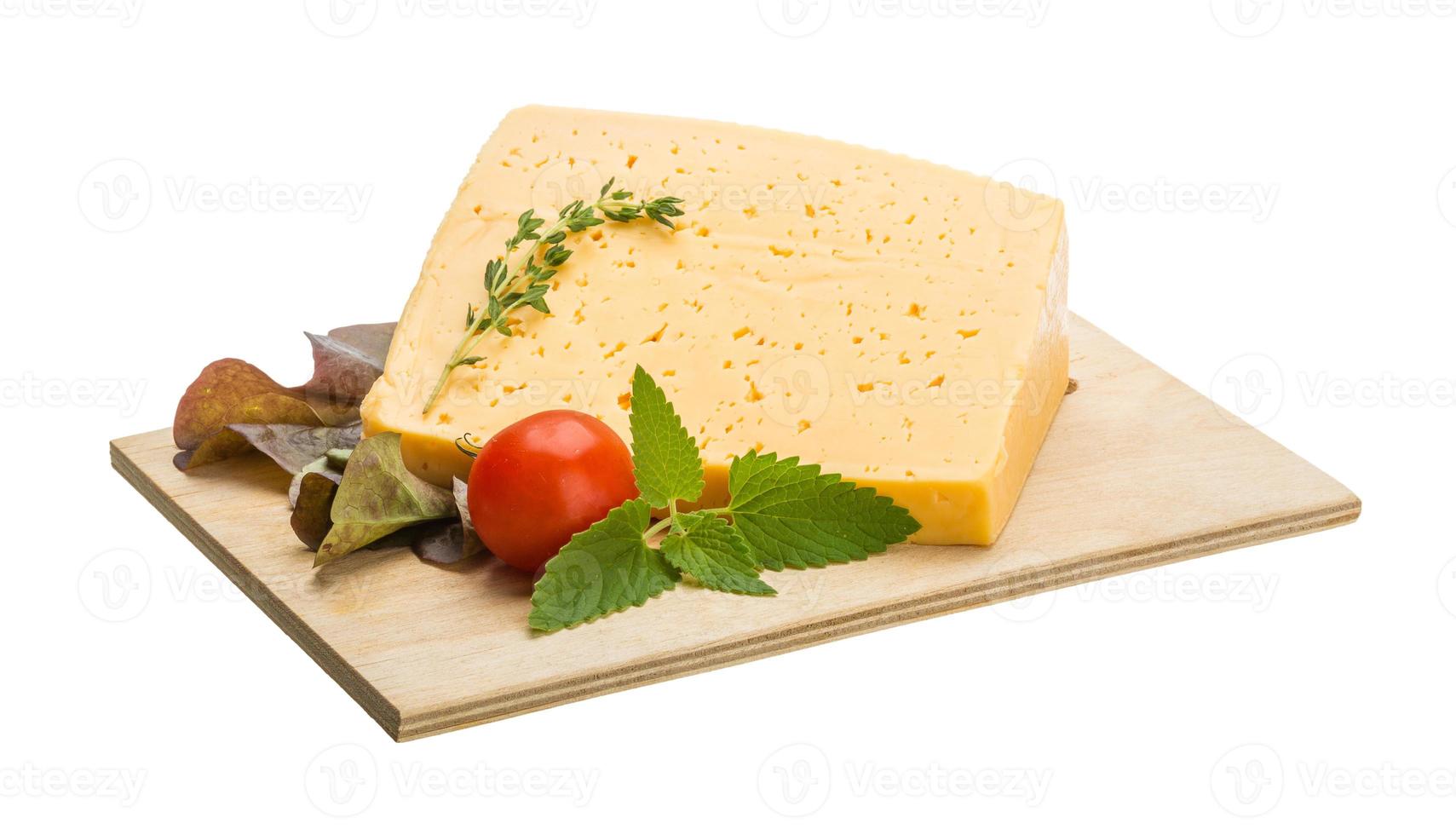 Cheese with thyme photo