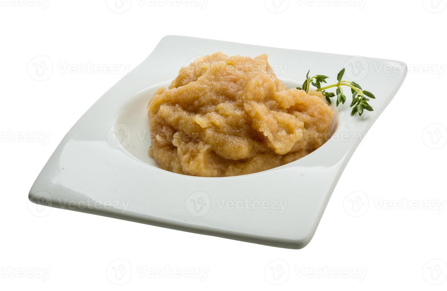 Cod roe isolated on white background photo