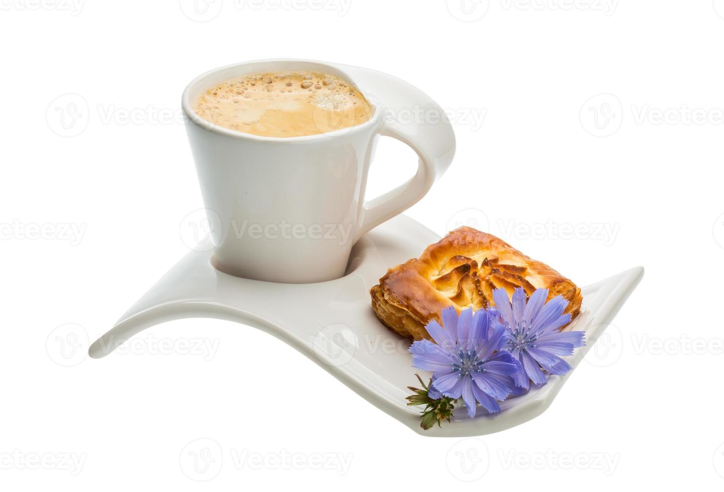 Coffee with pastry photo
