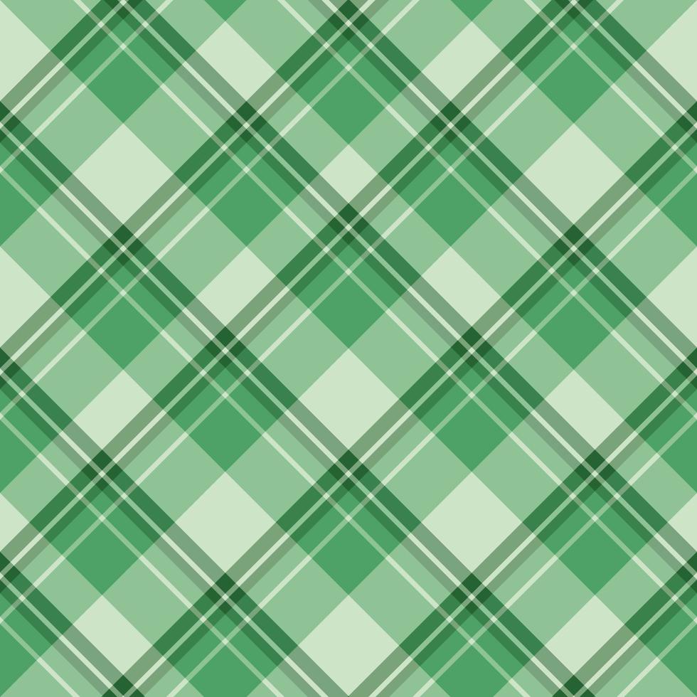 Seamless pattern in awesome beautiful light and dark green colors for plaid, fabric, textile, clothes, tablecloth and other things. Vector image. 2