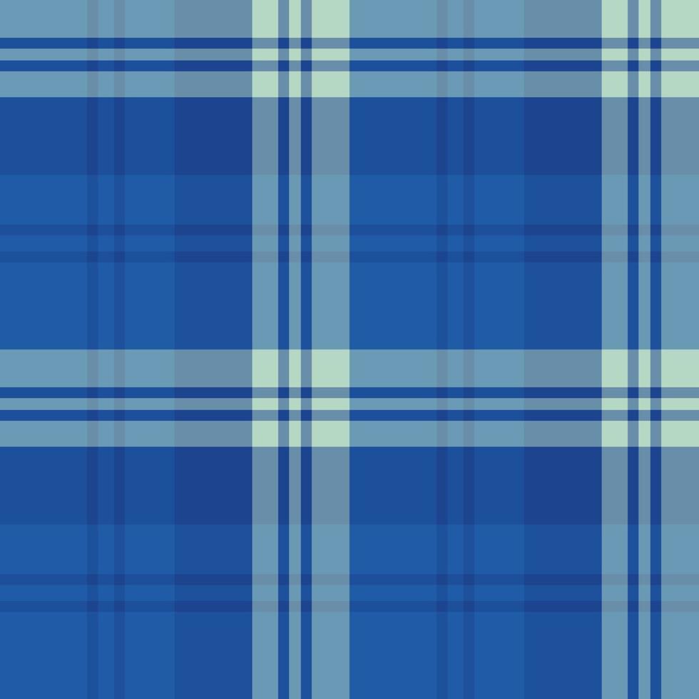 Seamless pattern in amazing cozy light and dark blue colors for plaid, fabric, textile, clothes, tablecloth and other things. Vector image.