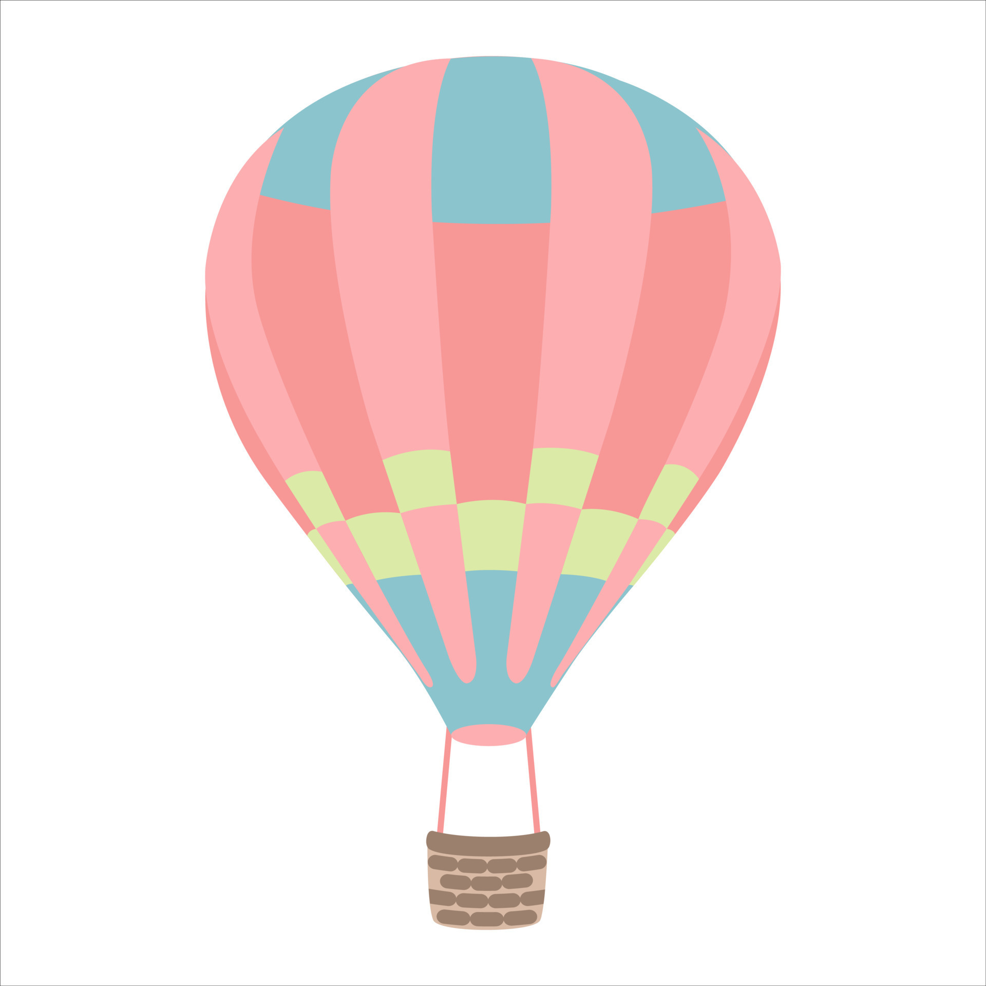 pink hot air balloon 8872996 Vector Art at Vecteezy