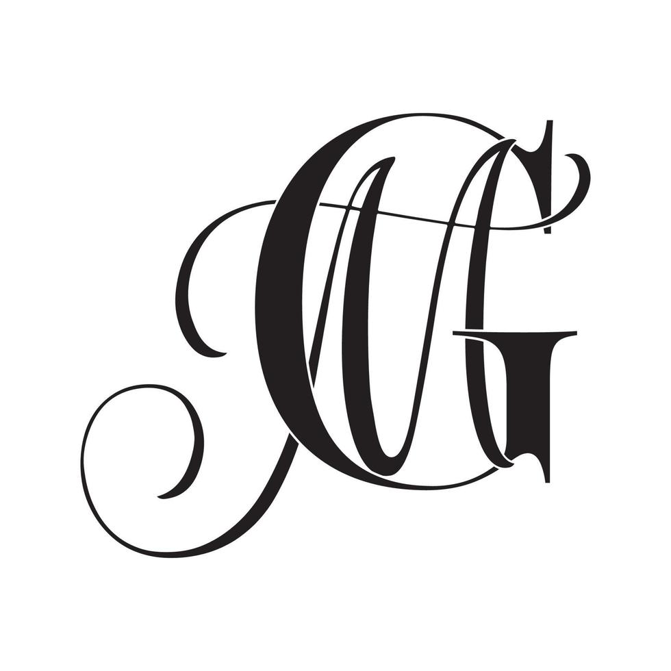 gm ,mg, monogram logo. Calligraphic signature icon. Wedding Logo Monogram.  modern monogram symbol. Couples logo for wedding 8873318 Vector Art at  Vecteezy