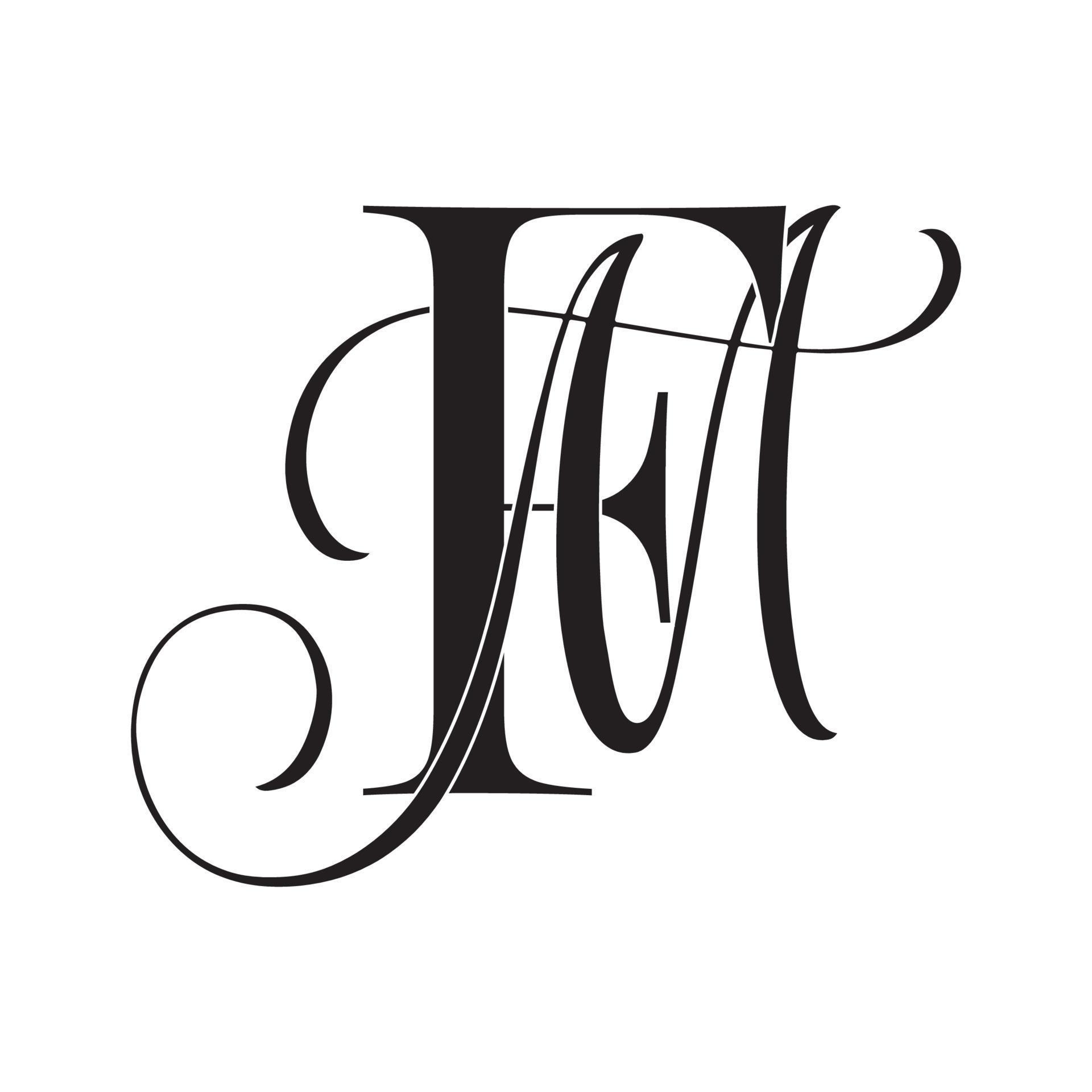 fm ,mf, monogram logo. Calligraphic signature icon. Wedding Logo ...