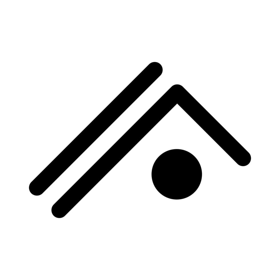 icono de logotipo de casa plana vector
