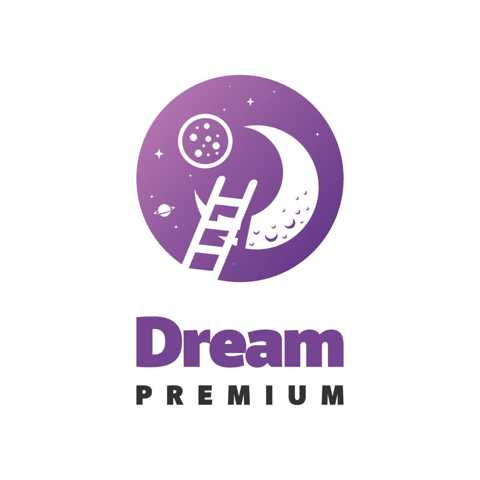 Dream Moon Logo vector