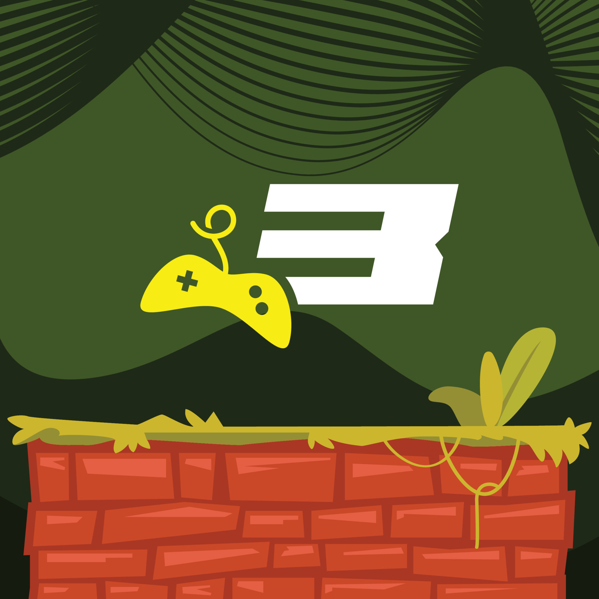 Game Number 3 Logo 8875081 Vector Art at Vecteezy