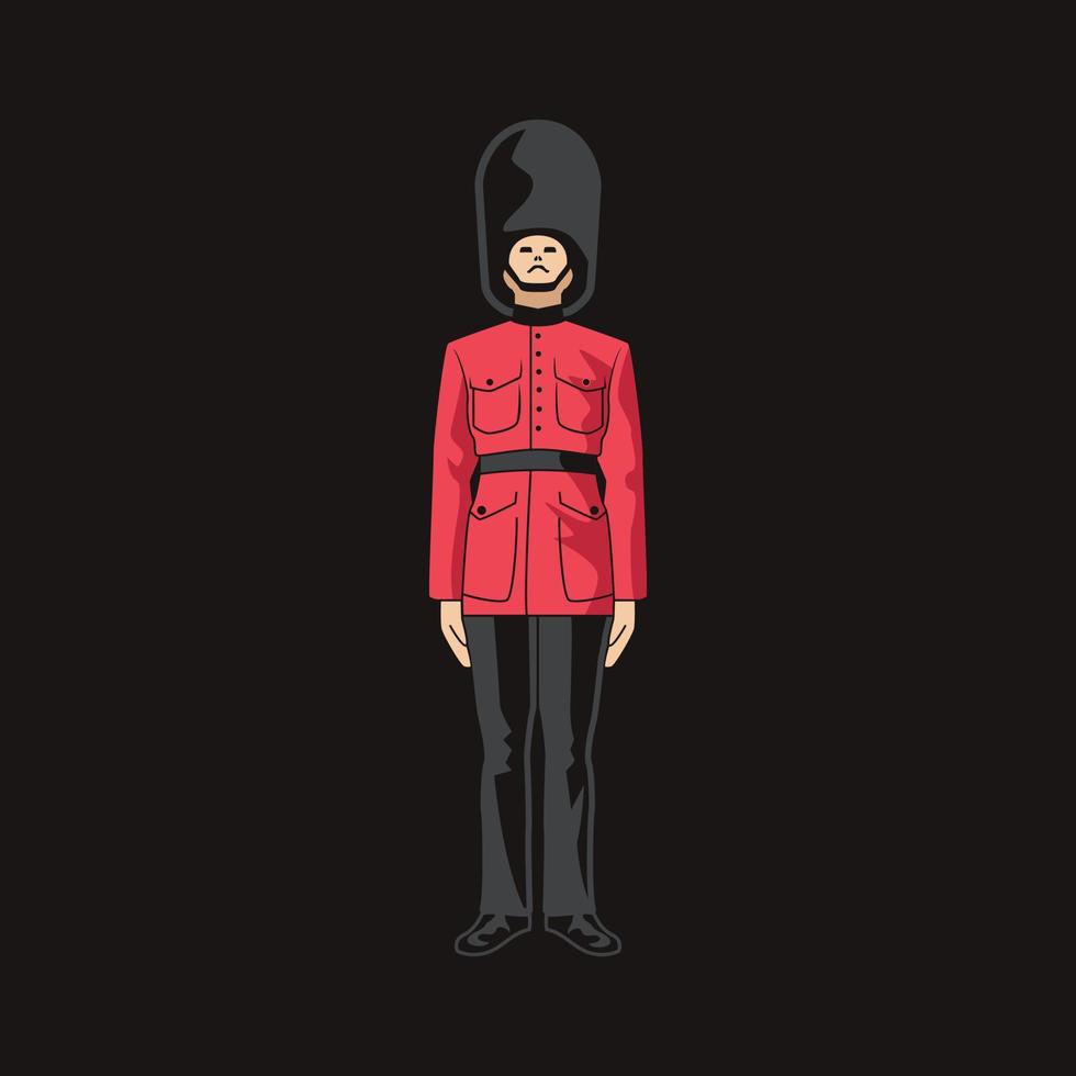 England Guard Army vector